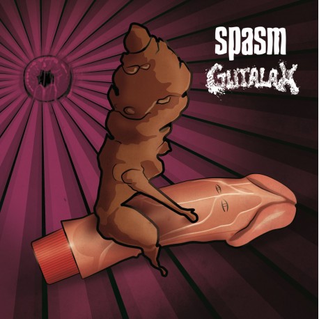 Spasm / Gutalax - The Anal Heroes Split - LP