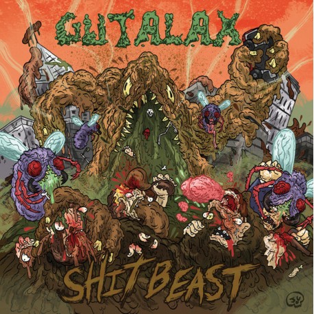 Gutalax ‎– Shit Beast - CD