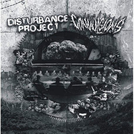 Disturbance Project / Convulsions - Split 7"