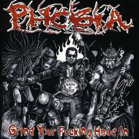 Phobia ‎– Grind Your Fucking Head In - CD