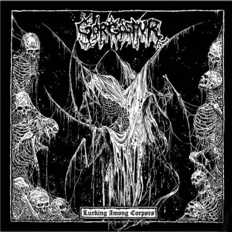 Gorgosaur – Lurking Among Corpses - Splatter LP